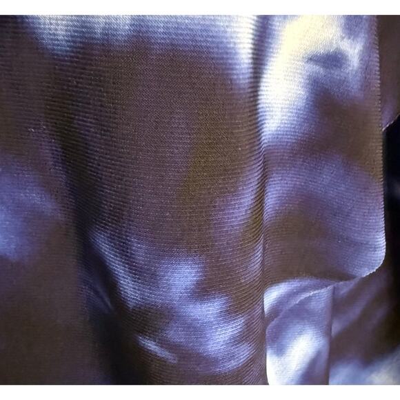 Aqua Green Plus 18W Blue Tie-Dye Tankini Swim Top Tiered Lined Adjustable - Picture 3 of 6